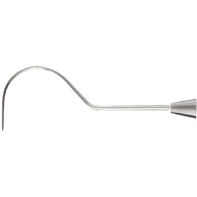 Nordent Explorer SE #23 Shepherds Hook, Single-Ended, Medium Round Handle, Stainless Steel, REX23 thumbnail 4
