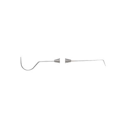 Nordent #23/6 Double-Ended Explorer, DuraLite Round Handle, Stainless Steel thumbnail 6