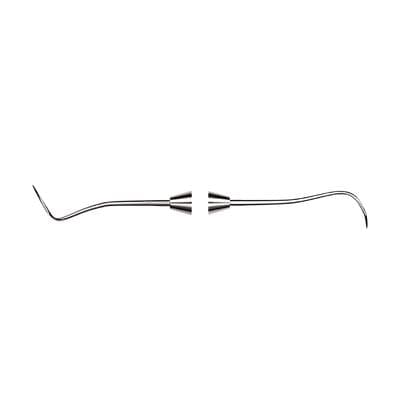 Nordent Explorer, Double-Ended, #3CH Cow Horn, DuraLite Round Handle, Stainless Steel, REEX3CH thumbnail 8