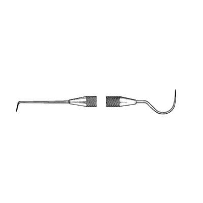 Premier #6/23 Cavity Finder Double-End Explorer, Round Handle, Stainless Steel, 1003526 thumbnail 8