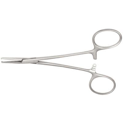 Hu-Friedy #5 Straight Hemostat, 1x2 Teeth, 5", Stainless Steel, H5 thumbnail 7
