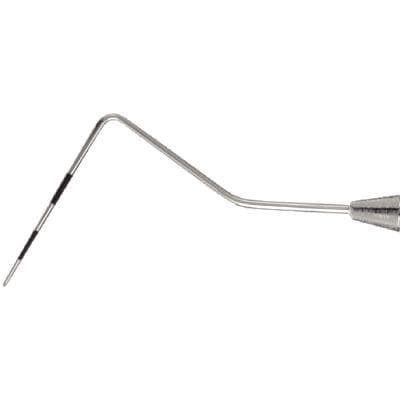 Nordent #N33 Single-Ended Color-Coded Periodontal Probe, 3-6-9-12 mm Markings, Medium Round Handle, RPCN33 thumbnail 4