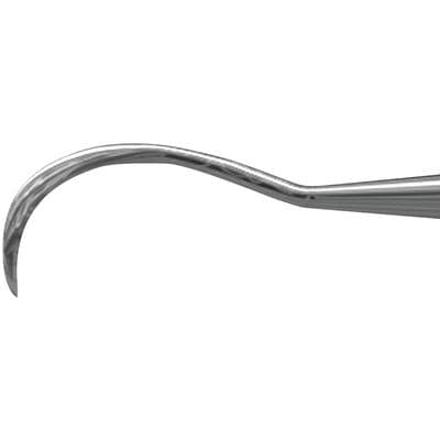 American Eagle Sickle Scaler #H6-7, Universal Anterior, EagleLite Resin Handle, 3/8", Purple, Double-Ended, AESH6-7X, 1/Pk thumbnail 16