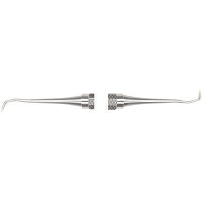 Hu-Friedy Jacquette Sickle Scaler, Double-Ended, 34/35, #6 Satin Steel Handle, SJ34/356 thumbnail 11