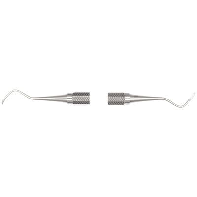 Hu-Friedy McCall 13S/14S Pointed Double-Ended Curette, #6 Satin Steel Handle, SM13/14S6 thumbnail 15