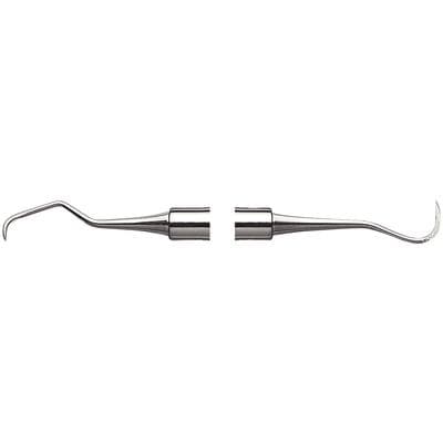 Hu-Friedy Sickle Scaler 137/Curette H5, Double-Ended, #6 Satin Steel Handle, SN1376 thumbnail 9