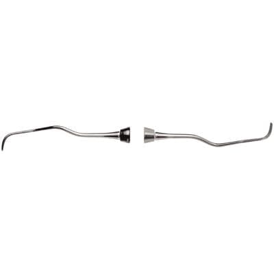 Nordent Classic Gracey Curette #11-12, Double-End, DuraLite ColorRings Handle, Stainless Steel, CESCGR11-12 thumbnail 8