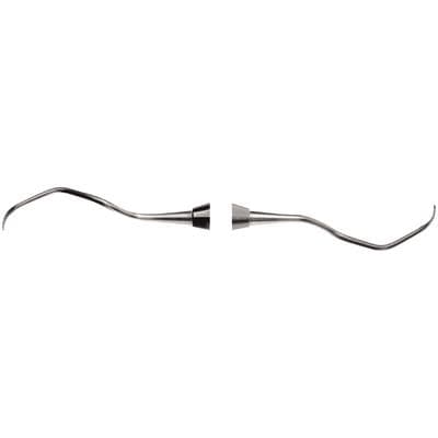 Nordent Classic Gracey Curette #13-14, Double-End, DuraLite ColorRings Handle, Stainless Steel, CESCGR13-14 thumbnail 8