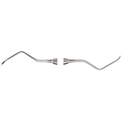 Nordent Barnhart #1-2 Universal Curette, Double-End, DuraLite Round Handle, Stainless Steel, Each thumbnail 4