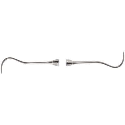 Nordent N67 Offset Sickle Scaler H6/H7, Double-Ended, Anterior, DuraLite ColorRings Handle, Stainless Steel, CESCN67 thumbnail 9