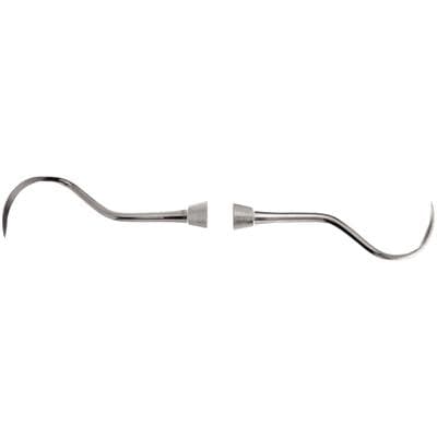 Sickle Scaler #3-4, Remington, Anterior/Posterior, Double End, DuraLite ColorRings Handle, Stainless Steel thumbnail 3