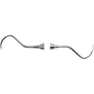 Nordent Sickle Scaler #N129, Universal Anterior/Posterior, Double-Ended, Standard Handle thumbnail 4