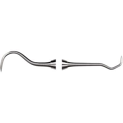 Nordent Sickle Scaler #1S/U15 (U15/33), Jacquette/Towner, Anterior, Double-Ended, Standard Handle, RSCJ1S-U15 thumbnail 4