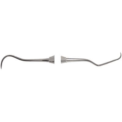 Nordent Classic Scalette Double-End Anterior #N137M Mini Blade, Medium Round, Standard Handle, RSCN137M thumbnail 2