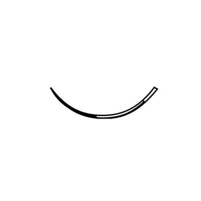 Hu-Friedy Perma Sharp Silk Black Braided Suture, 3-0, C-7 Reverse Cutting Needle, 3/8 Circle, 18", Non-Absorbable, 12/Box, PSN684S thumbnail 12