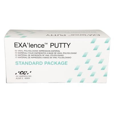 EXA'lence VPES Impression Material, Putty, Standard Pack, 278 mL Base & 278 mL Catalyst, 137805 thumbnail 11