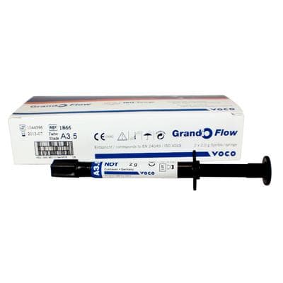 Grandio Flow Universal Flowable Composite Restorative, Light-Cure, Syringe Refill, 2 g, Shade A3.5, 2/Pk, 1866 thumbnail 13