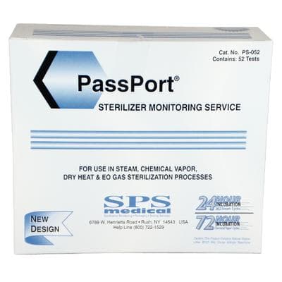 SPS Medical PassPort Mail-In Sterilizer Monitoring System, 52 Tests/Box, PS-052 thumbnail 11