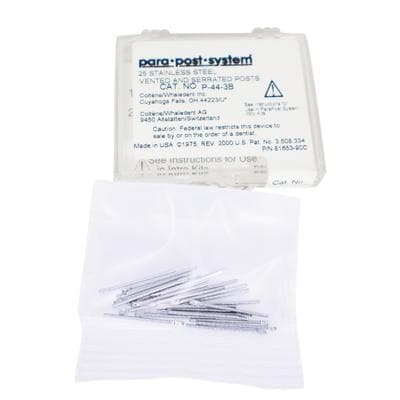 ParaPost Stainless Steel Endodontic Posts, Size 3, .036" (0.90mm), Brown, Bulk Refill, 25/Pk, P443B thumbnail 12
