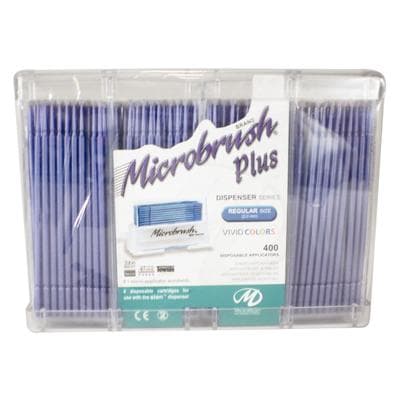 Microbrush Plus Micro-Applicator Dispenser Refills, Regular Tip (2 mm), Purple, 400/Pk, PR400PU thumbnail 19