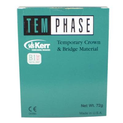 Temphase Temporary Crown & Bridge Material, Fast Set, Shade B1, 72 g Cartridge Refill with 12 Mixing Tips, 28657 thumbnail 11
