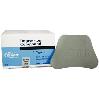 Kerr Impression Compound Cakes, Gray, 1/2 lb, 8/Pkg, 00452 thumbnail 10