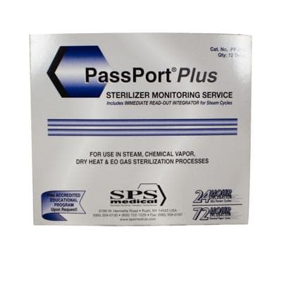 PassPort Plus Sterilizer Monitoring Service, Mail-In Biological Indicator Test Kit, 12/Box, PP-012 thumbnail 16