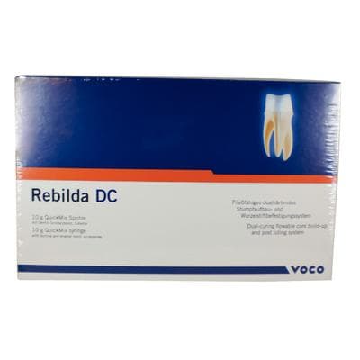 VOCO Rebilda DC Dual-Cured Core Build-Up Composite Intro Kit, Dentin Shade, 10g QuickMix Syringe, 8ml Futurabond DC, 1 Kit thumbnail 20