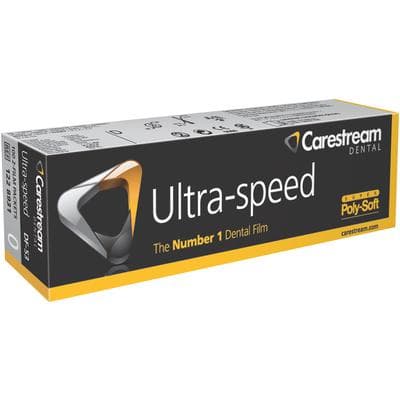 Carestream Ultra-Speed Dental X-Ray Film DF-53, Size 0, Double Film, Super Poly-Soft Packets, 100/Box, 1228931 thumbnail 9