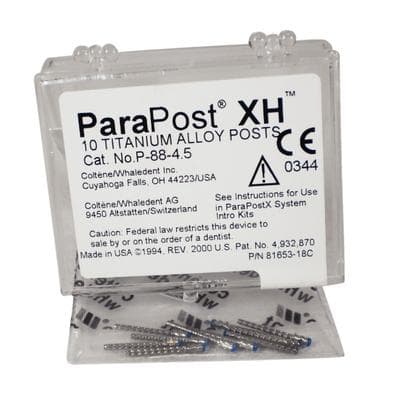 ParaPost XH Titanium Alloy Post, Refill, Size 4.5, .045" (1.14mm), Blue, 10/Pk, P88-4.5 thumbnail 19