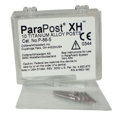 ParaPost XH Titanium Post, Size 5, Red, .050" (1.25mm), 10/Pk, P-88-5 thumbnail 12
