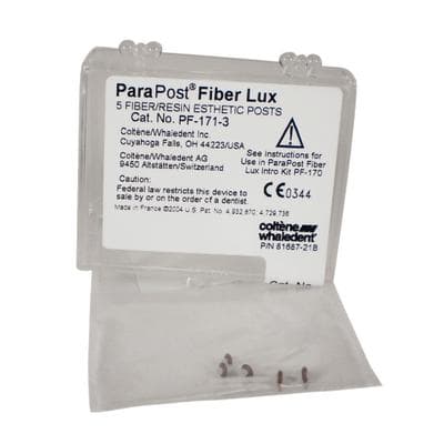 ParaPost Fiber Lux Translucent Fiber Posts, Size 3, 0.90 mm, Brown, Refill, 5/Pack, PF1713 thumbnail 21