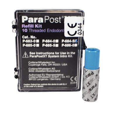 ParaPost XT Titanium Endodontic Posts, Size 4.5, Blue, 0.045" (1.14mm), Refill, 10/Pk, P684-5 thumbnail 18