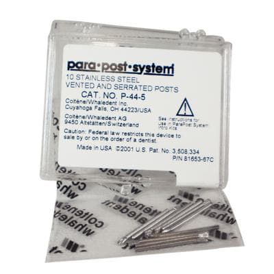 ParaPost Stainless Steel Endodontic Posts, Size 5, Red, 0.050" (1.25mm), Refill, 10/Pk, P445 thumbnail 17