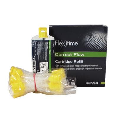 Kulzer Flexitime VPS Impression Material, Correct Flow (Wash), 50 mL Automix Cartridges, Refill, 2/Pk, 50034806 thumbnail 13