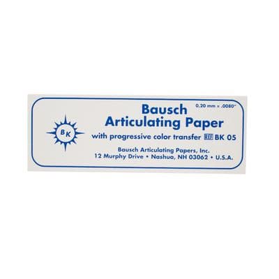 Bausch Articulating Paper Straight Booklets, 200 Microns, Blue, Progressive Color Transfer, 300/Pk, BK-05 thumbnail 15