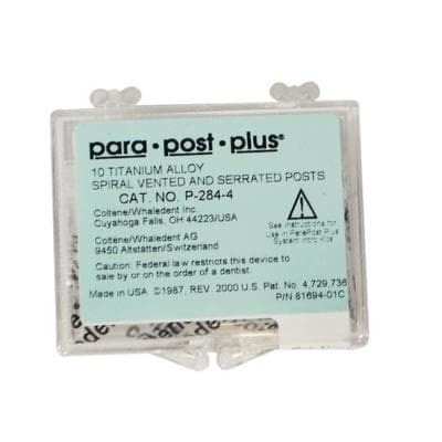 ParaPost Plus Titanium Endodontic Posts, Size 4, .040" (1.0mm), Yellow, 10/Pk, P284-4 thumbnail 18