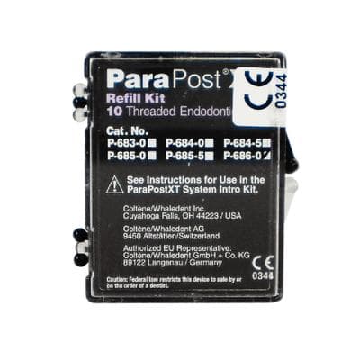 ParaPost XT Titanium Endodontic Posts, Size 6, Black, 0.060" (1.50mm), 10/Pk, P6860 thumbnail 17