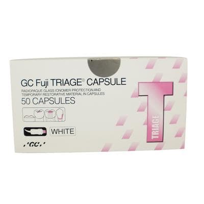 GC Fuji TRIAGE Glass Ionomer Sealant & Surface Protectant Capsules, White, 0.13 ml, 50/Pack, 002269 thumbnail 14