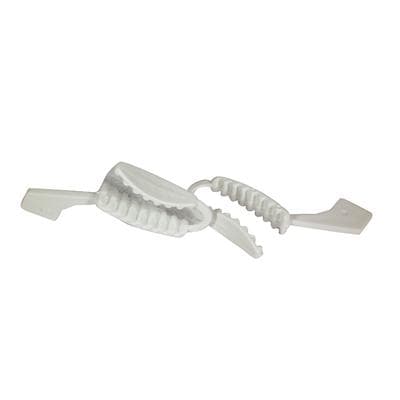 First Bite Disposable Double-Arch Impression Trays, Posterior, Rigid Polystyrene with Gauze Webbing, 50/Box, 661201 thumbnail 11