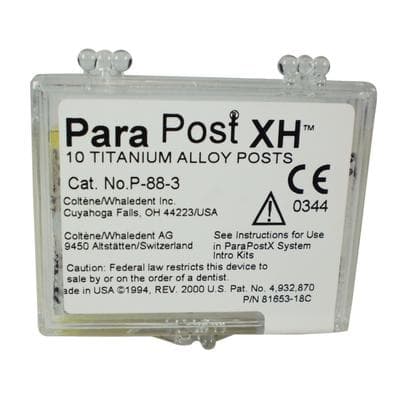 ParaPost XH Titanium Post, Size 3 (0.036"/0.90mm), Brown, 10/Pack, P-88-3 thumbnail 14