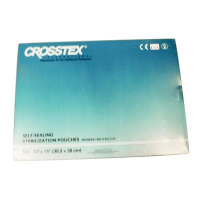 Crosstex Duo-Check Self-Sealing Sterilization Pouches, 12" x 15", Blue Tint, 100/Bx, SCL1215 thumbnail 8