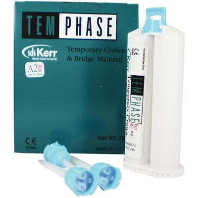 Temphase Automix Temporary Crown & Bridge Material Refill, Fast Set, Shade C2, 72 g Cartridge with 12 Mixing Tips, 28658 thumbnail 7