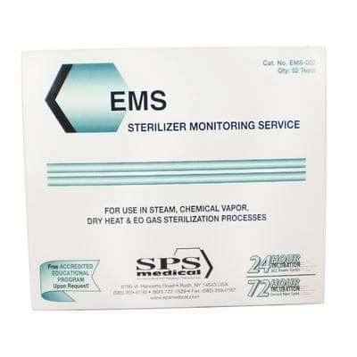 SPS Medical EMS Econo Mail-In Sterilizer Monitoring Service, 52 Tests/Box, EMS-052 thumbnail 18