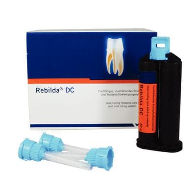 Voco Rebilda DC Core Build-Up Composite, White, 50 g Cartridge Refill with Mixing and Intraoral Tips thumbnail 16