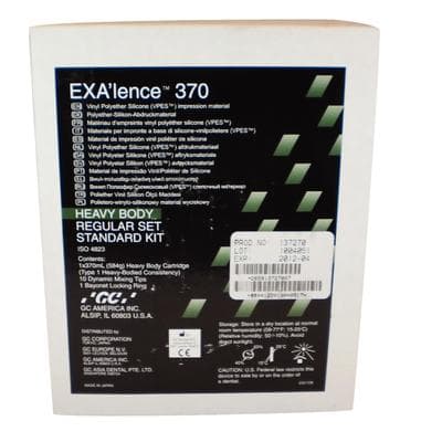EXA'lence VPES Impression Material, Heavy Body, Regular Set, Standard Kit, 370 mL Cartridge, Dark Green, 137270 thumbnail 10
