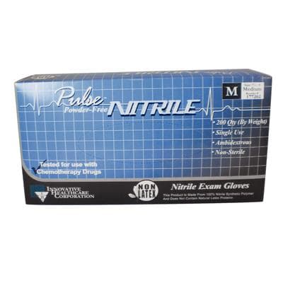 Pulse Nitrile Powder-Free Exam Gloves, Chemo Rated, Medium, Dark Lavender Blue, 200/Bx, 177202 thumbnail 8