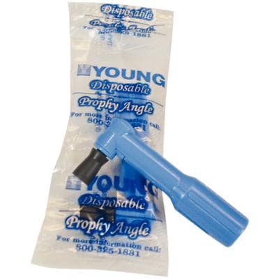 Young Dental Classic Turbo Disposable Prophy Angle, Soft Gray Cup, 90 Degree, 1200/Box, 132112 thumbnail 11