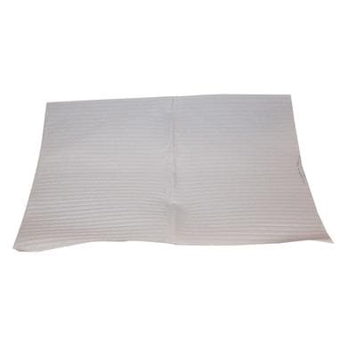 Econoback Patient Towels & Bibs, 2-Ply Paper/1-Ply Poly, 13" x 19", Silver Gray, 500/Pk, WEXSI thumbnail 6