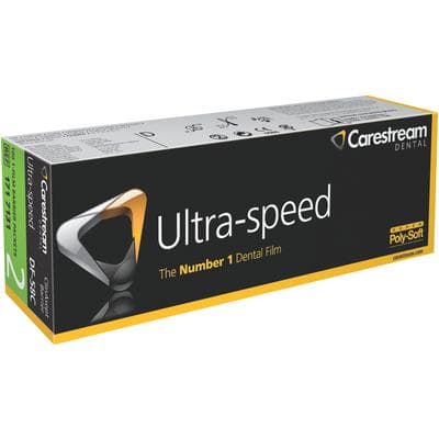 Carestream Ultra-Speed Intraoral X-Ray Film DF-58C, Size 2, Single Film, Super Poly-Soft Packet with ClinAsept Barrier, 100/Box, 1717131 thumbnail 12